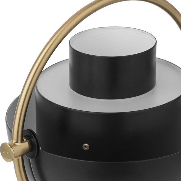 GUBI Lampe à poser à accu Multi-Lite hauteur 30 cm laiton/noir GUBI