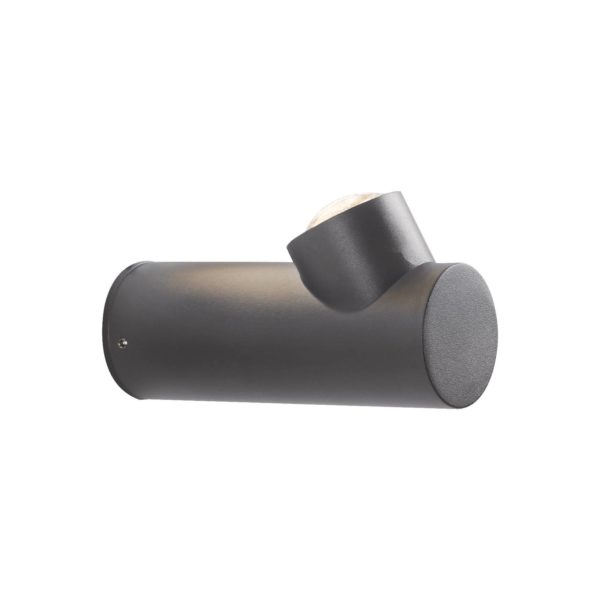 Viokef Applique d’extérieur LED Vox, gris foncé Viokef
