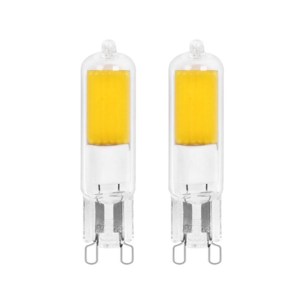 Arcchio ampoule à broche LED, G9, 2,2W, 3000K, lot de 2 Arcchio