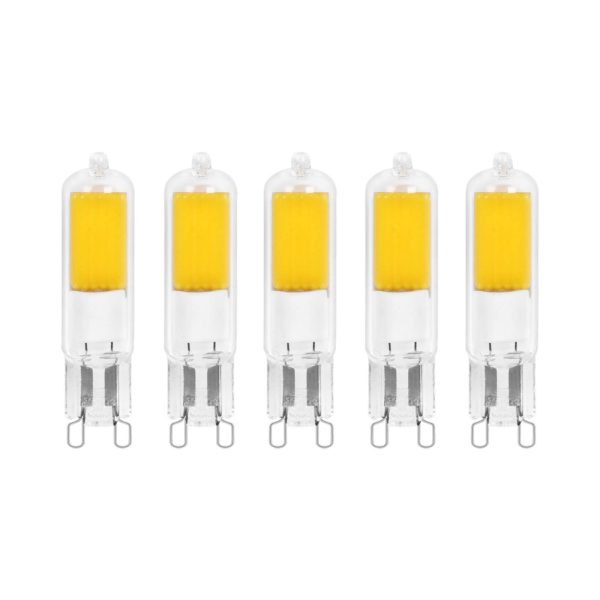 Arcchio Ampoule à broche LED, G9, 2,2W, 3000K, lot de 5 Arcchio
