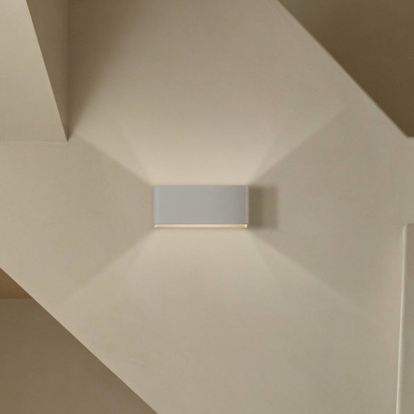 ACB ILUMINACIÓN Applique murale LED ICONE, blanc, up/down, largeur 12 cm ACB ILUMINACIÓN