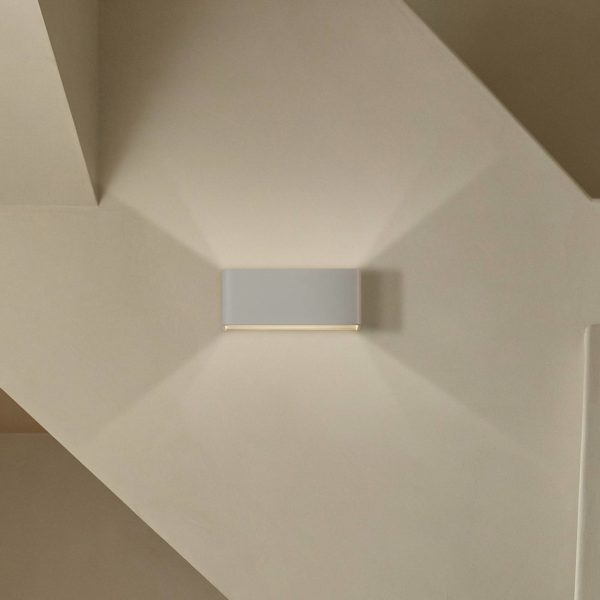 ACB ILUMINACIÓN Applique murale LED ICONE, blanc, up&down, largeur 37 cm ACB ILUMINACIÓN