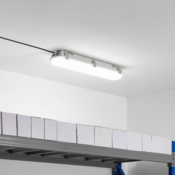 Arcchio luminaire pour locaux humides LED Rao, longueur 61,8 cm, Set de 10 Arcchio