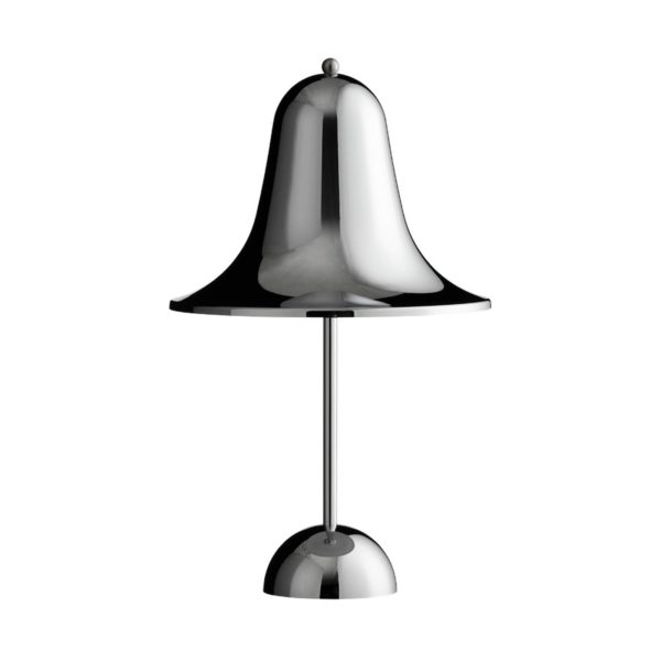 VERPAN Pantop lampe à poser LED portable, couleur chrome Verpan