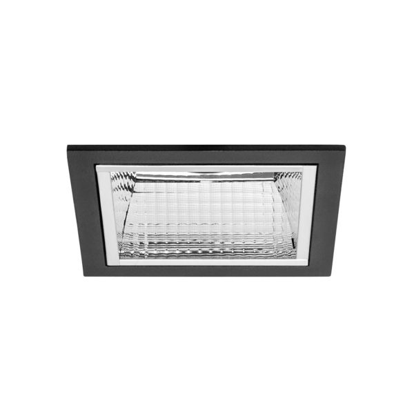 BRUMBERG Apollo Mini, à facettes, angulaire, 4.000 K, noir BRUMBERG