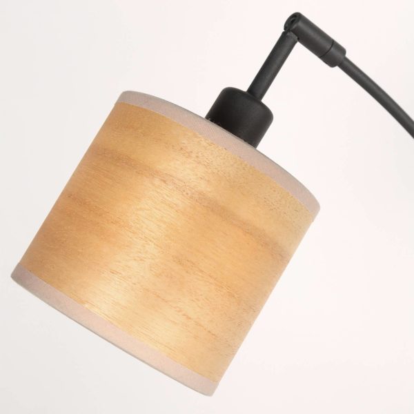 Steinhauer Lampe sur pied BAMBUS, à 5 lampes Steinhauer