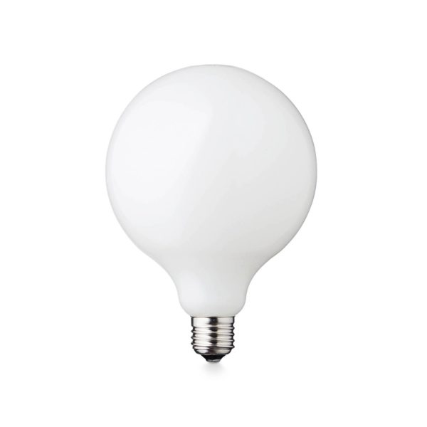 DESIGN BY US Ampoule LED Globe, E27, Ø 12,5 cm, mat, 5 W, 2.200 K DESIGN BY US