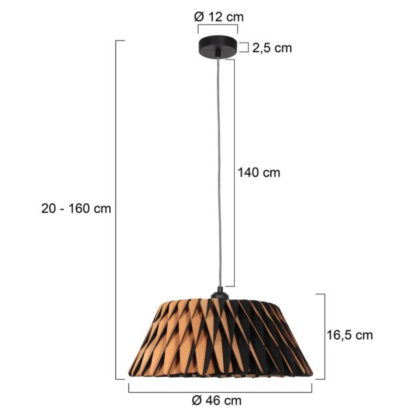 Steinhauer Suspension Maze, hêtre foncé Steinhauer