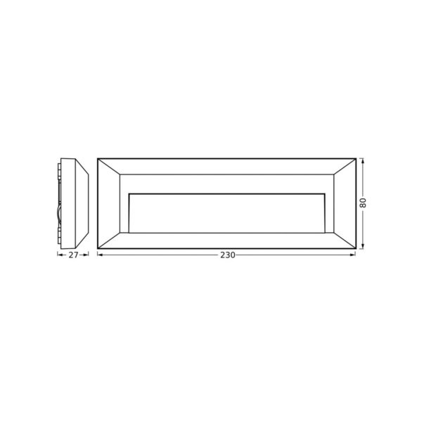 LEDVANCE Applique d’extérieur LED Endura Style Ivan, gris foncé LEDVANCE