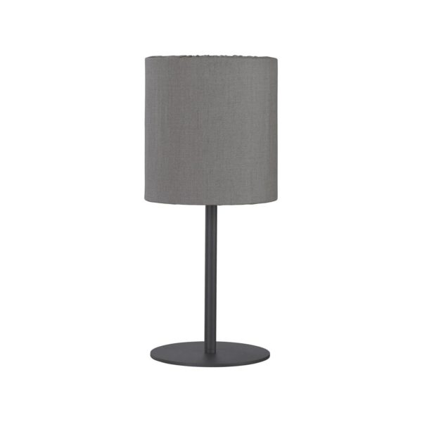 PR Home Lampe de table d’extérieur Agnar, gris foncé / marron, 57 cm PR Home