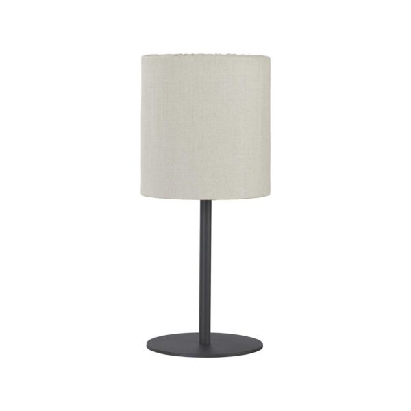 PR Home Lampe de table d’extérieur Agnar, gris foncé / beige, 57 cm PR Home