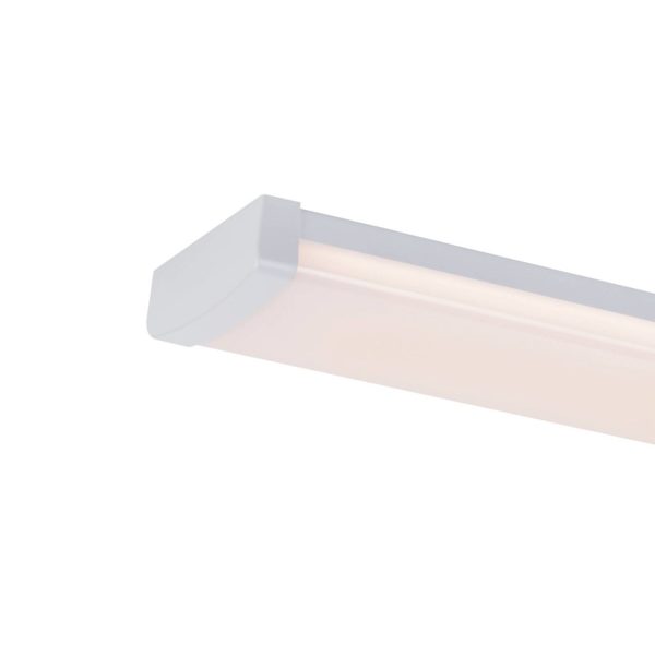 Nordlux Réglette lumineuse LED Wilmington, longueur 60,5 cm, blanc, plastique Nordlux