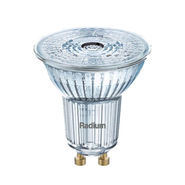Radium LED Star, GU10, PAR16, 4,5W, 2.700K, 350lm, dimmable Radium