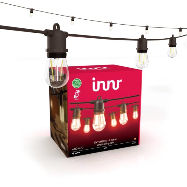Innr Lighting Innr Guirlande lumineuse d’extérieur à LED, smart, filament, extension de Innr Lighting