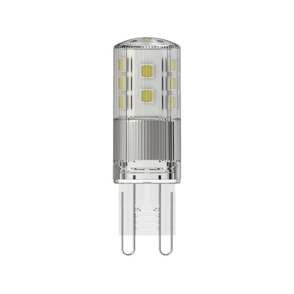 Radium LED Star PIN, claire, G9, 3W, 2.700K, 320lm, intensité variable Radium