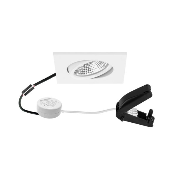 BRUMBERG BB25 IP65 RC driver rond boîte de jonction blanc structuré BRUMBERG
