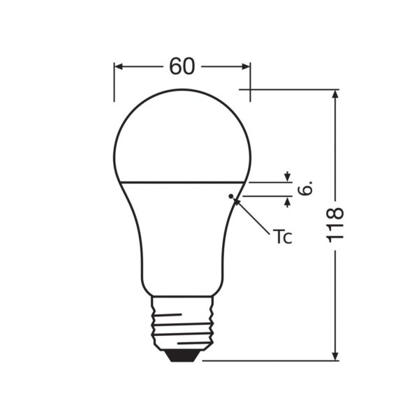 OSRAM LED Classic Star, mat, E27, 14 W, 4.000 K, 1.521 lm Osram