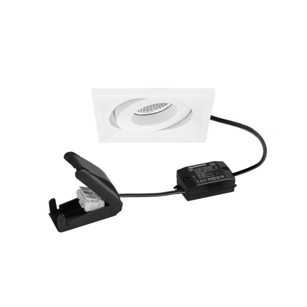BRUMBERG spot LED BB36 on/off boîte de raccordement blanc structuré BRUMBERG