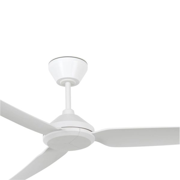 Beacon Lighting Beacon Ventilateur de plafond Polis blanc DC silencieux Ø 137 cm IP55 Beacon Lighting