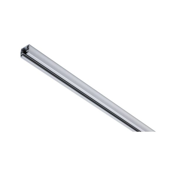 Rail URail de Paulmann, chromé mat, longueur 150 cm, aluminium Paulmann