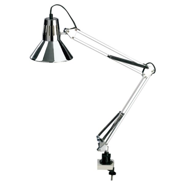 ALCO Lampe pour poste de travail Pierre, chrome Alco