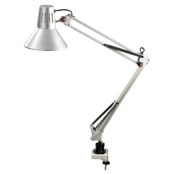 ALCO Lampe pour poste de travail PIERRE, argenté Alco