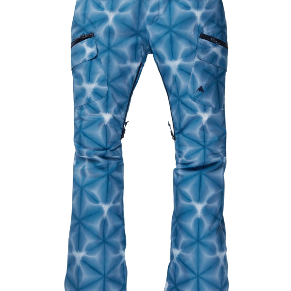 Burton – Pantalon Gloria femme, Blue Dailola Shibori, L