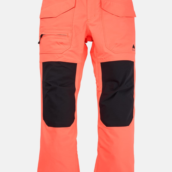 Burton – Pantalon Southside 2 L homme (coupe slim), Tetra Orange / True Black, S