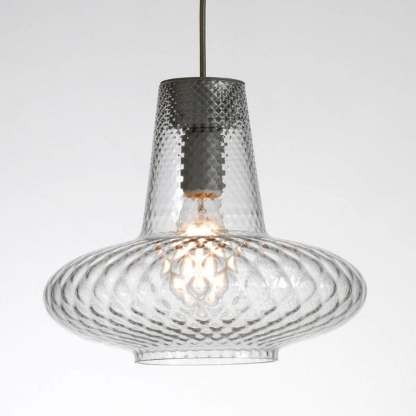 Ailati Suspension en verre Giulietta, transparent Ailati
