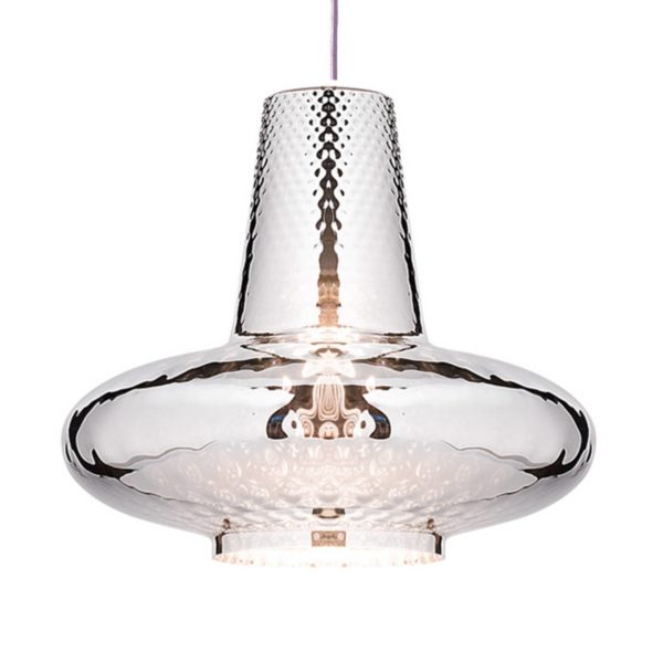 Ailati Suspension Giulietta 130 cm argent métallisé Ailati