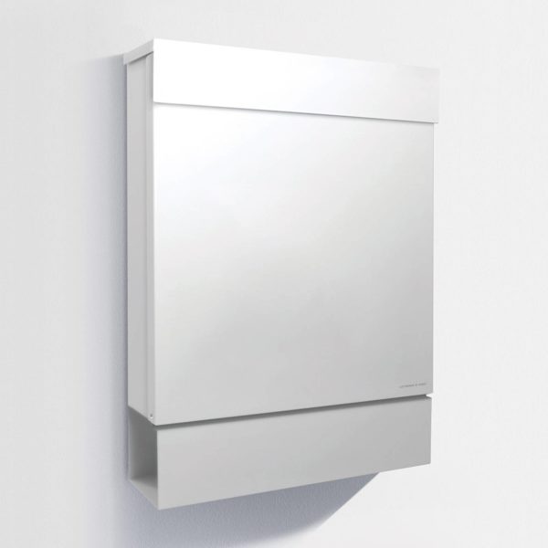 Absolut/ Radius Letterman M boîte aux lettres porte-journal, blanc Absolut/ Radius