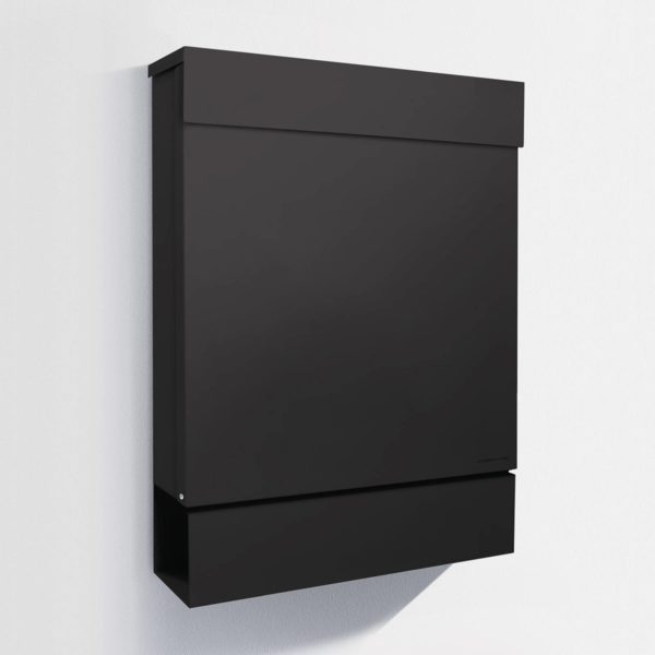 Absolut/ Radius Letterman M boîte aux lettres porte-journal, noire Absolut/ Radius