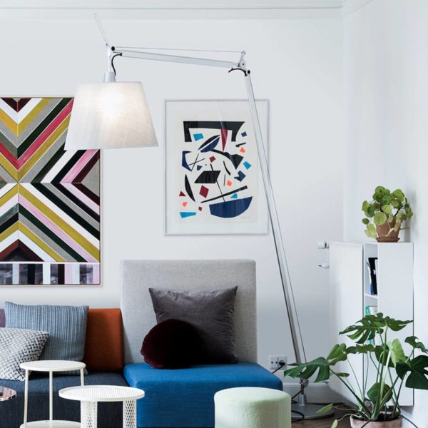 Artemide Tolomeo Maxi lampadaire LED Artemide