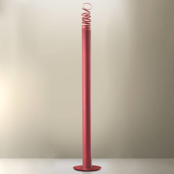 Artemide Décomposé lampadaire LED rouge Artemide