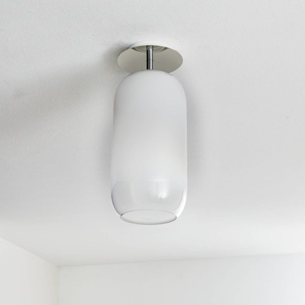Artemide Gople plafonnier blanc/argenté Artemide