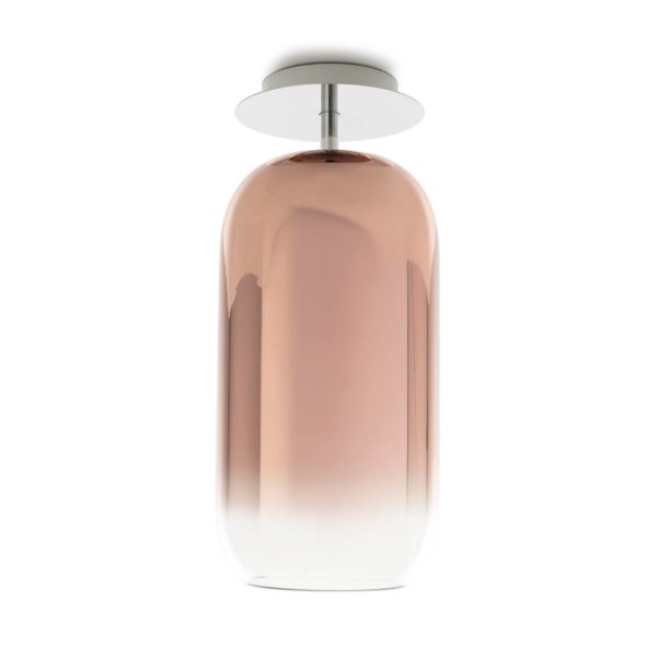 Artemide Gople plafonnier cuivré/argenté Artemide