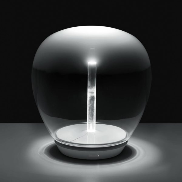Artemide Empatia lampe à poser verre LED, Ø 26 cm Artemide
