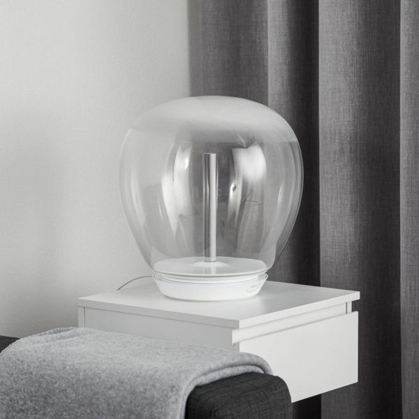 Artemide Empatia lampe à poser verre LED, Ø 36 cm Artemide