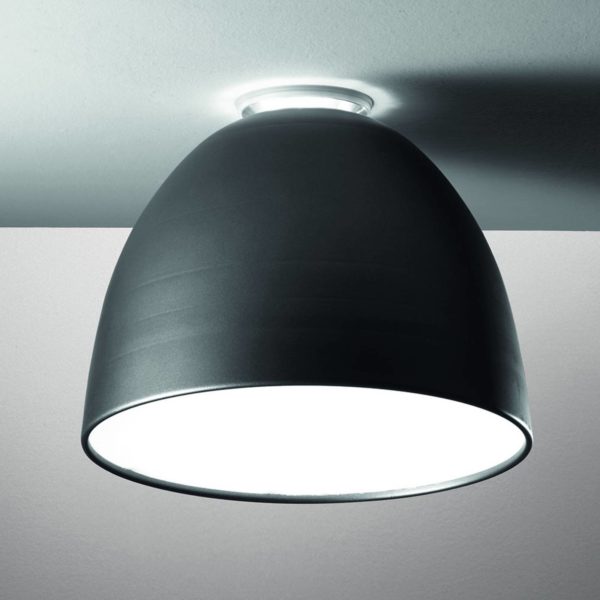 Artemide Nur Mini plafonnier, anthracite Artemide