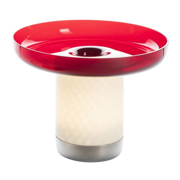 Artemide Bontà lampe à poser LED, coupe rouge Artemide