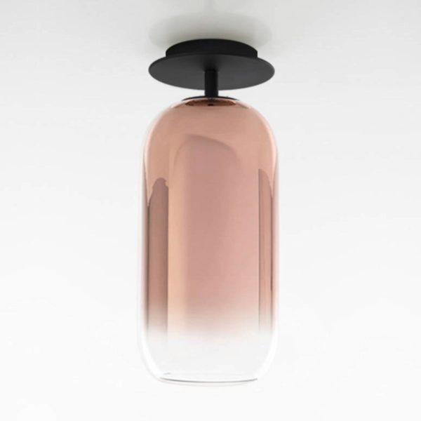 Artemide Gople plafonnier, cuivre/noir Artemide