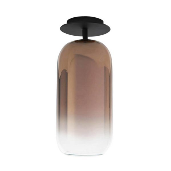 Artemide Gople plafonnier, bronze/noir Artemide