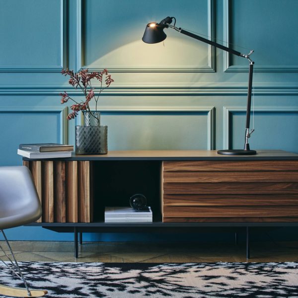 Artemide Tolomeo lampe à poser E27, noire Artemide