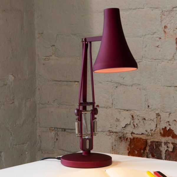 Anglepoise 90 Mini Mini lampe table LED rouge baie Anglepoise