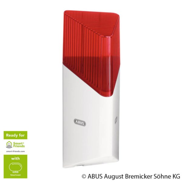 ABUS Smartvest sirène radio intérieur et extérieur Abus