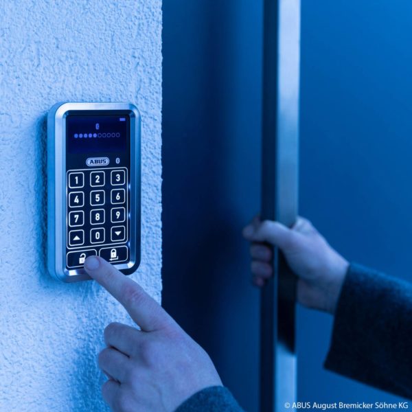 ABUS HomeTec Pro clavier Bluetooth CFT3100 argenté Abus