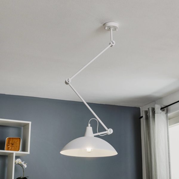 ALDEX Plafonnier 808 réglable à 1 lampe blanc ALDEX