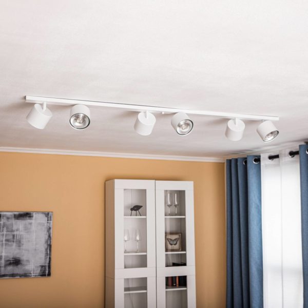 ALDEX Spot pour plafond 1046PL_K, à 6 lampes, blanc ALDEX