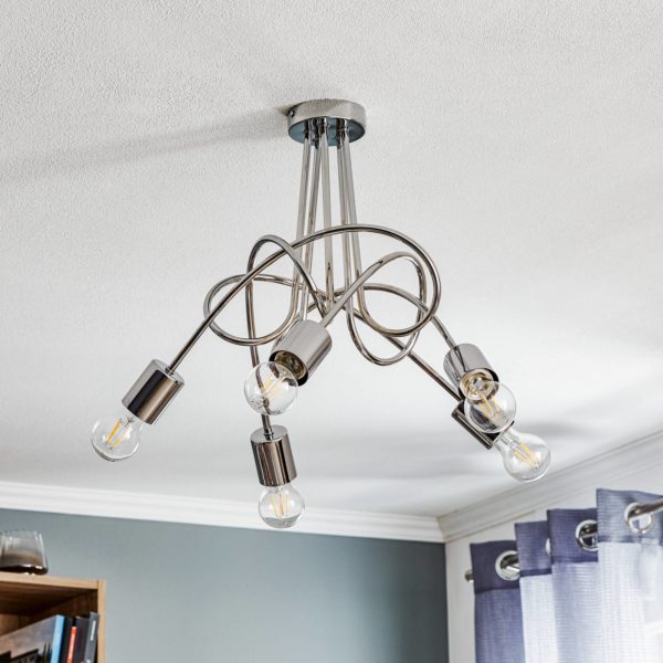 Alfa Plafonnier Tarnow à cinq lampes