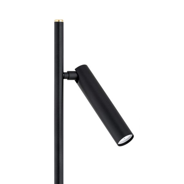 Argon Lampe sur pied Torre, à 2 lampes, noir Argon